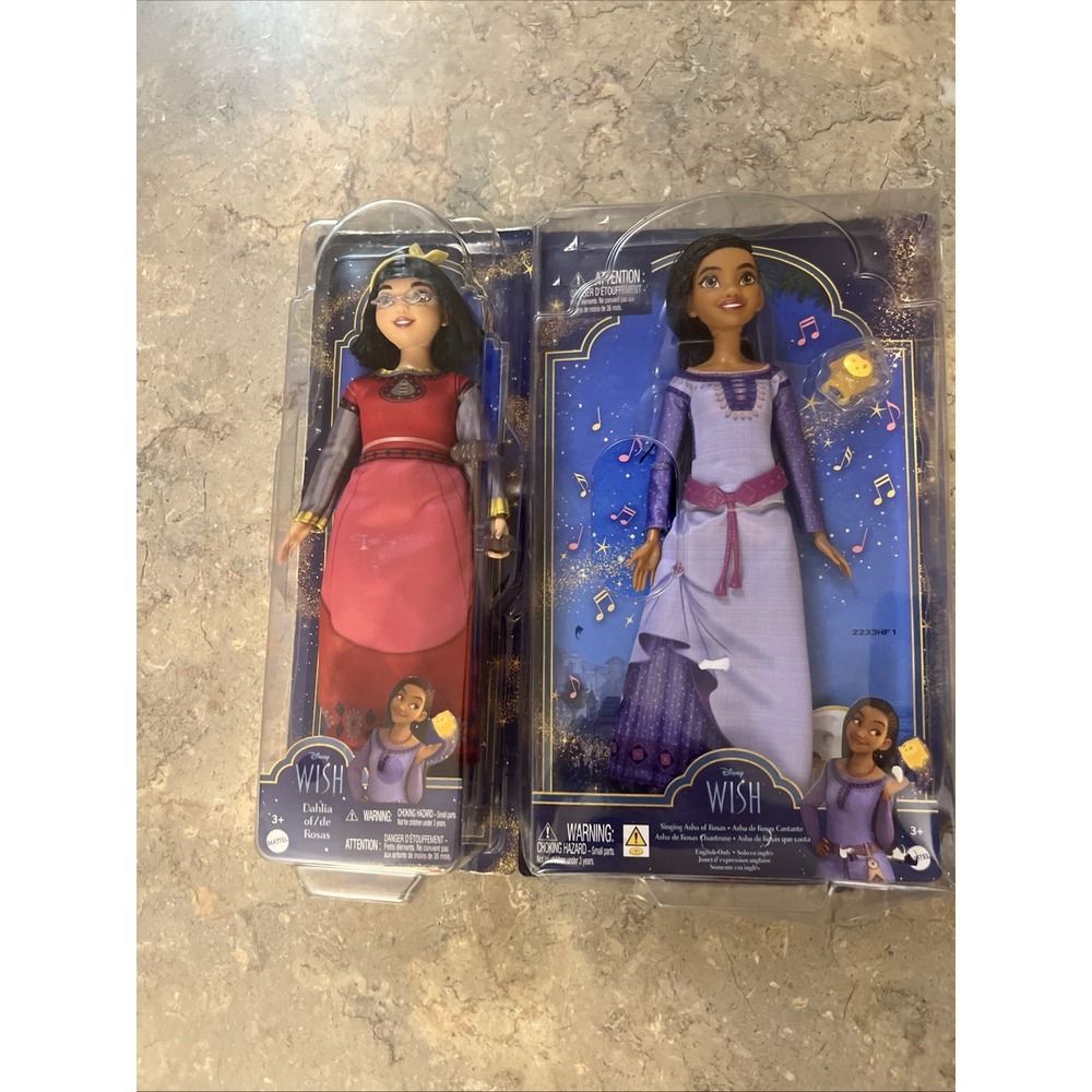 2023 Disney Wish Asha of Rosas & Dahlia Posable Dolls